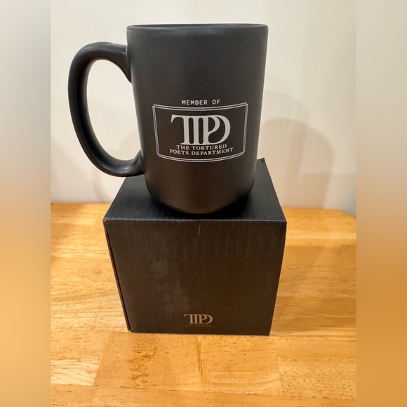 Black Tortured Poets Department Mug - Picture 4 of 9